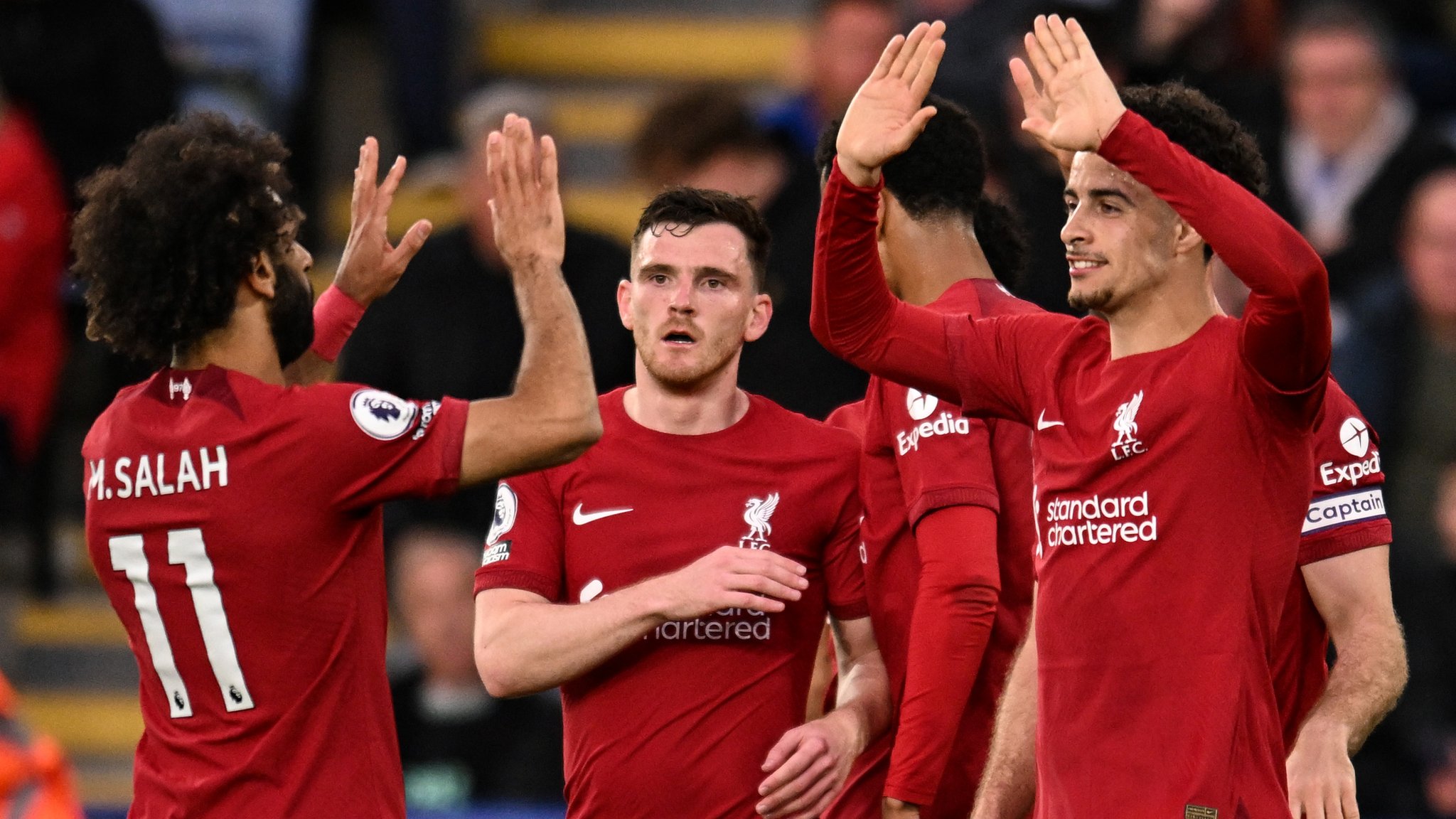 Leicester 0-3 Liverpool: Curtis Jones and Trent Alexander-Arnold goals pile pressure on Fo...