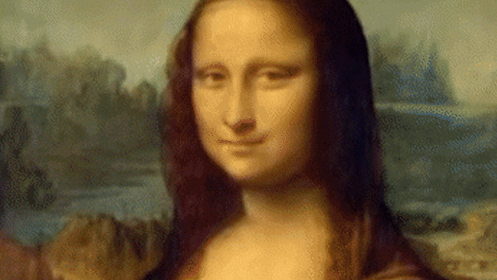 976px x 549px - Mona Lisa 'brought to life' with deepfake AI - BBC News