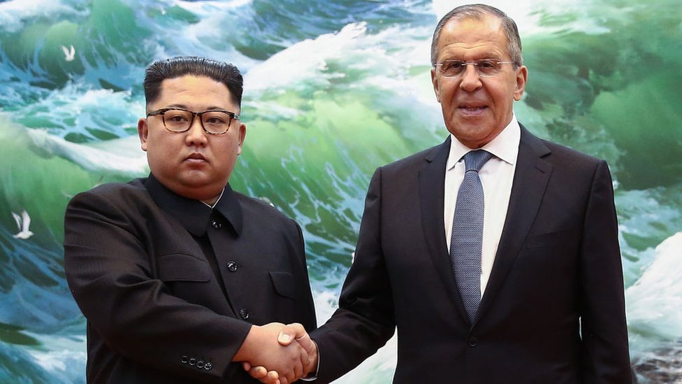 Kim y Lavrov
