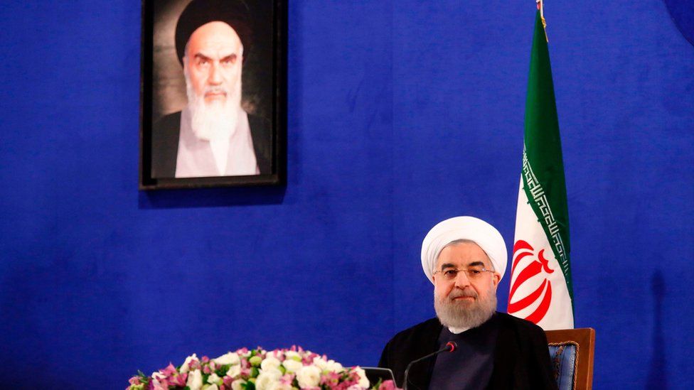 El presidente iraní, Hassan Rouhani, negoció el acuerdo con los cinco miembros permanentes del Consejo de Seguridad de la ONU. Hassan Rouhani