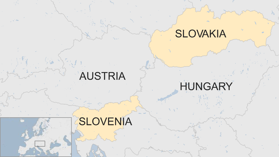 Slovenia Slovakia And The Constant Confusion Between The Two Bbc News