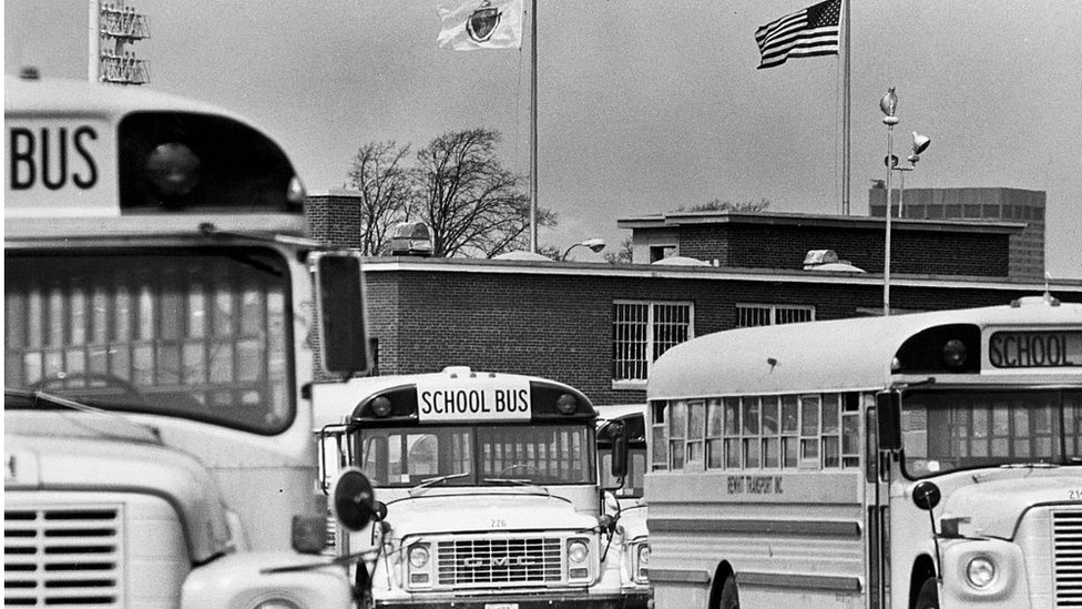Школьные автобусы 1974 года