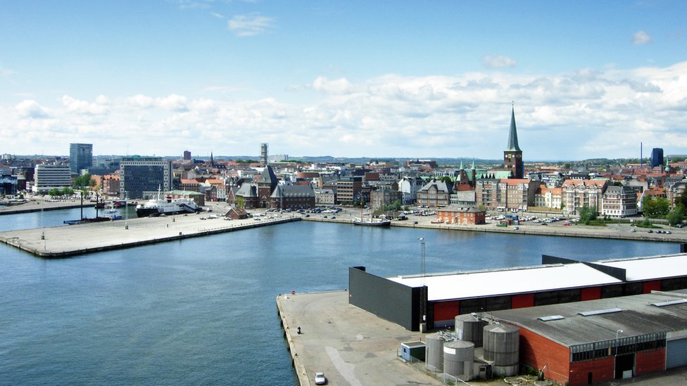 Imagen de la ciudad de Aarhus, en Dinamarca.