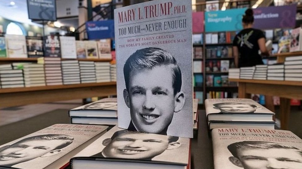 في كتابها تصف ماري ترامب عمها بأنه " أخطر رجل في العالم"