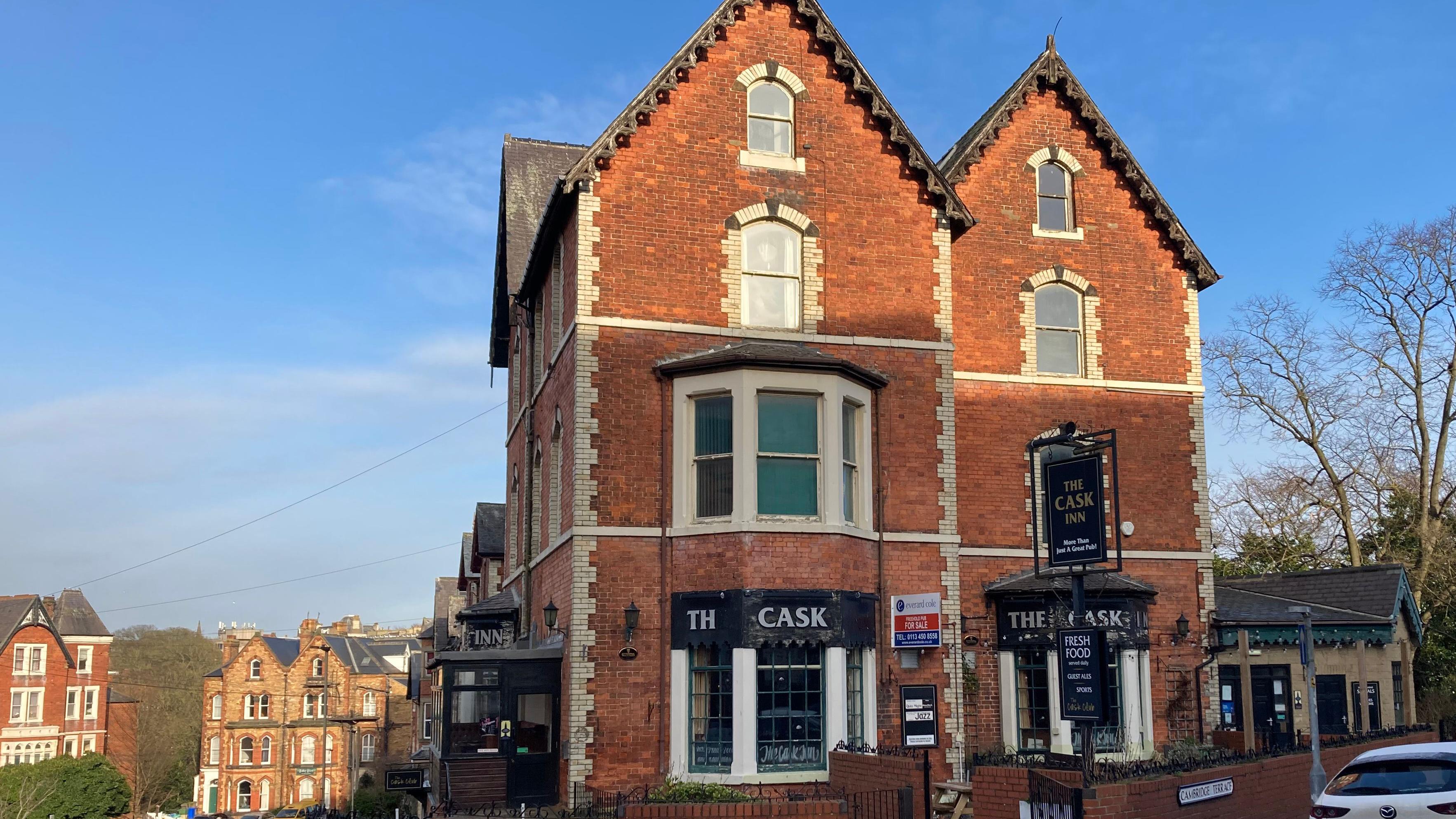 Cask Inn Scarborough Customers aim to save local pub