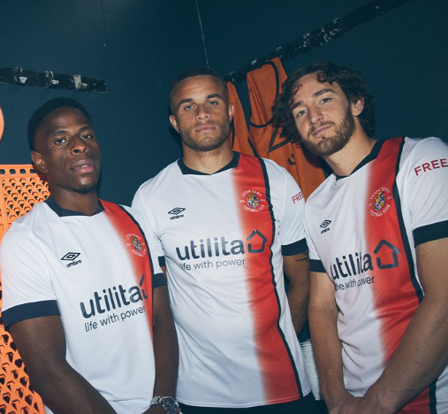 Luton town away store kit