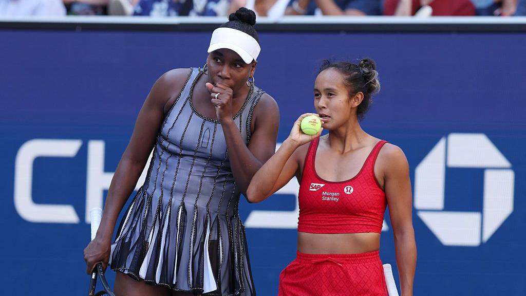 US Open 2025 results: Venus Williams and Leylah Fernandez reach