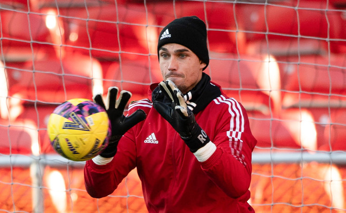 AFC Wimbledon goalkeeper Kelle Roos Stock Photo - Alamy