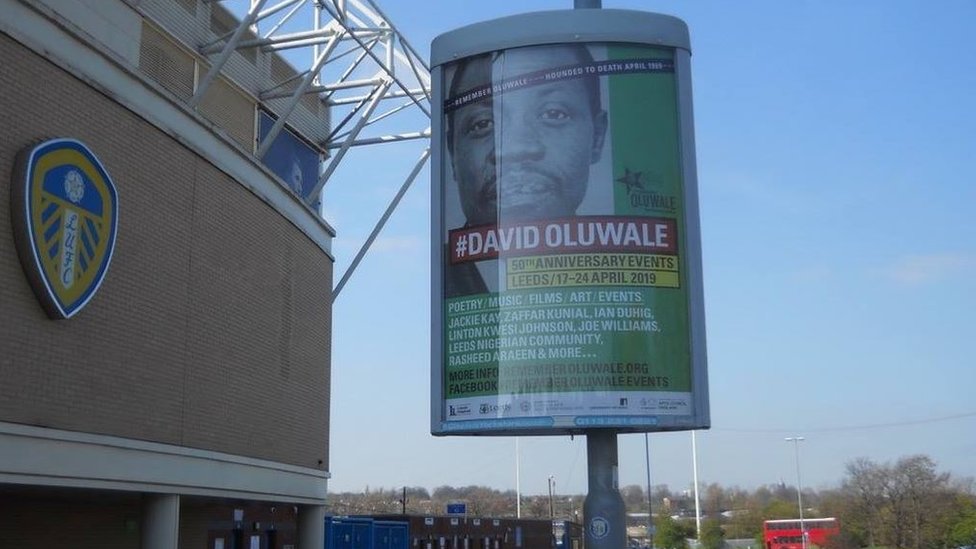 Плакат в Leeds United