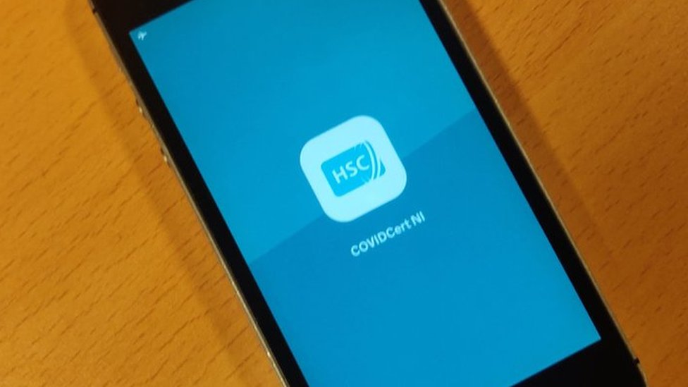 covid 19 ni vaccine certificate app launches after interim scheme pressure bbc news covid 19 ni vaccine certificate app launches after interim scheme pressure bbc news
