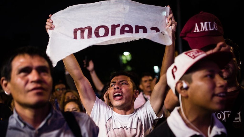 López Obrador gana las elecciones de México: el meteórico ascenso de MORENA,  el partido que fundó hace 4 años - BBC News Mundo