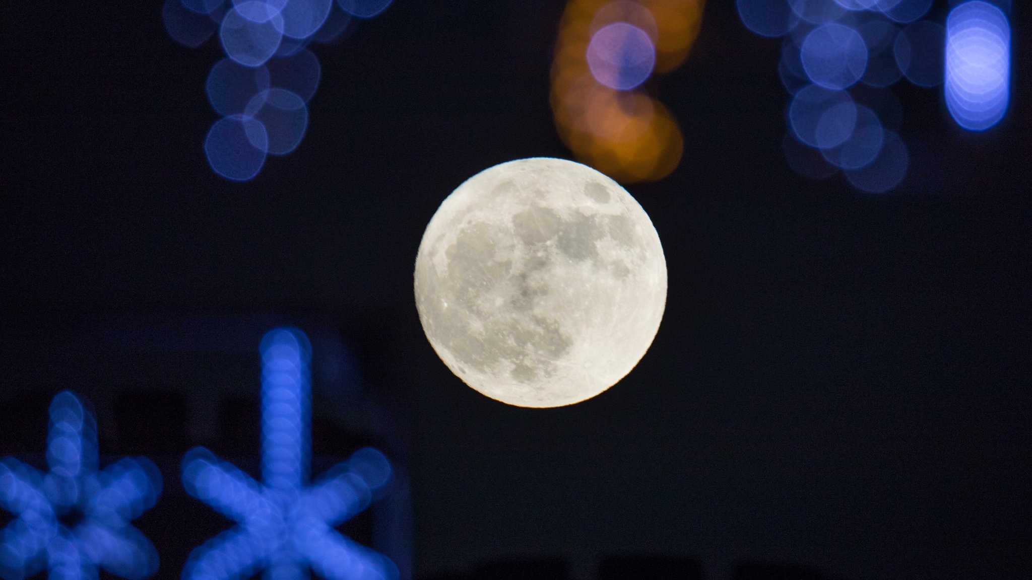 La luna vista desde Inglaterra La luna vista desde Inglaterra