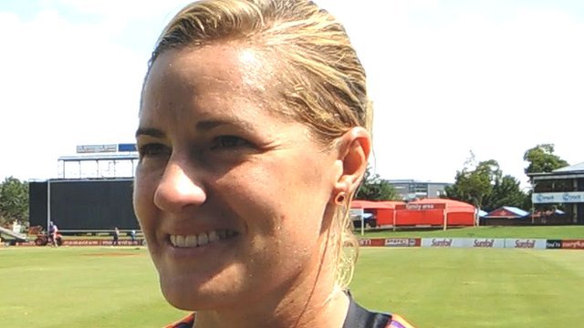 England pace bowler Katherine Brunt
