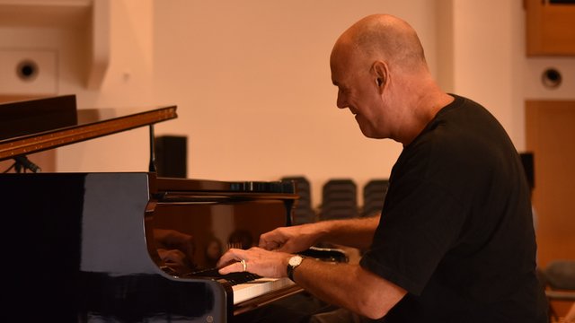 Jazz pianist Al Blatter