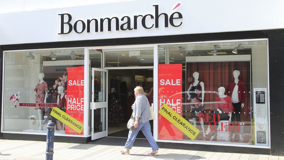 bon marche clothes