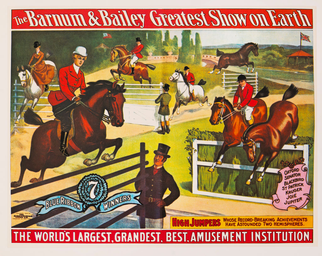 Плакат Барнума и Бейли
