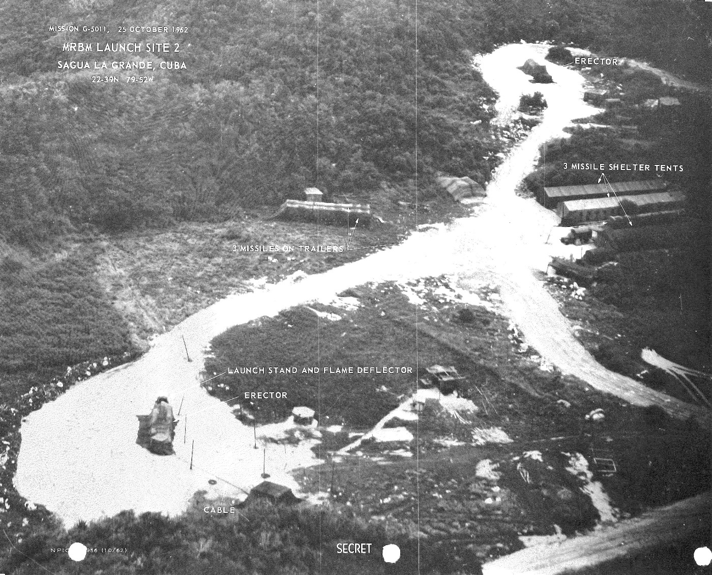 Campo de mísseis em Cuba.