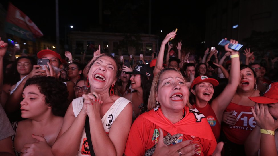 Lula's supporters