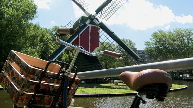 Bike and windmill