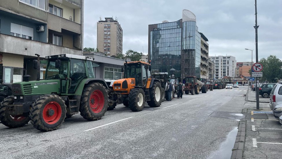 poljoprivrednici, protest