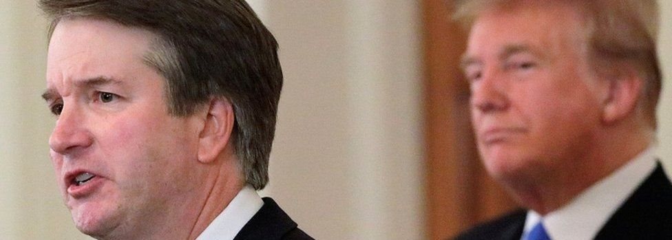 كافانو وترامب