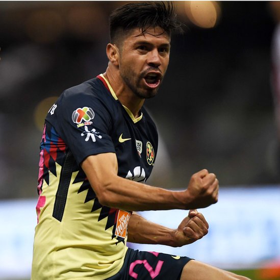 América de México es el primer club latinoamericano que aparece en el ranking, por delante de Chivas. Oribe Peralta