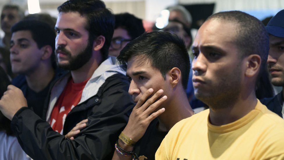 La derrota en las regionales del 15 de octubre ha provocado una crisis en la oposición. Opositores decaídos.