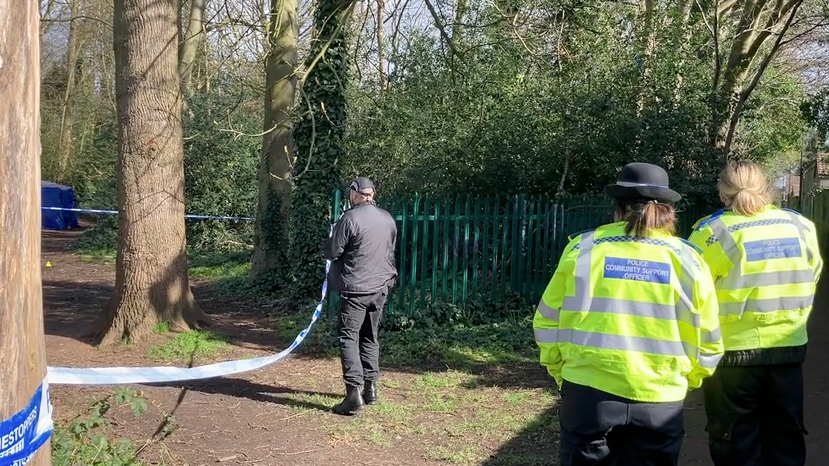 Dead body of man found in wheelie bin in Coventry park - BBC News