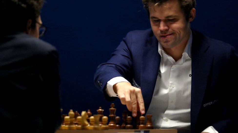 Magnus Carlsen.