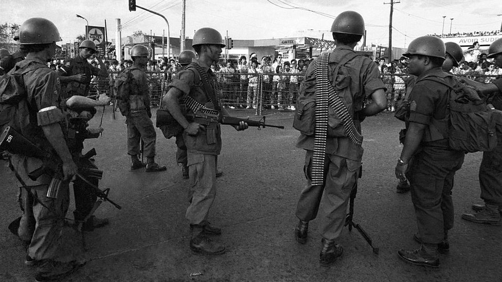 Protestas en Filipinas en 1986