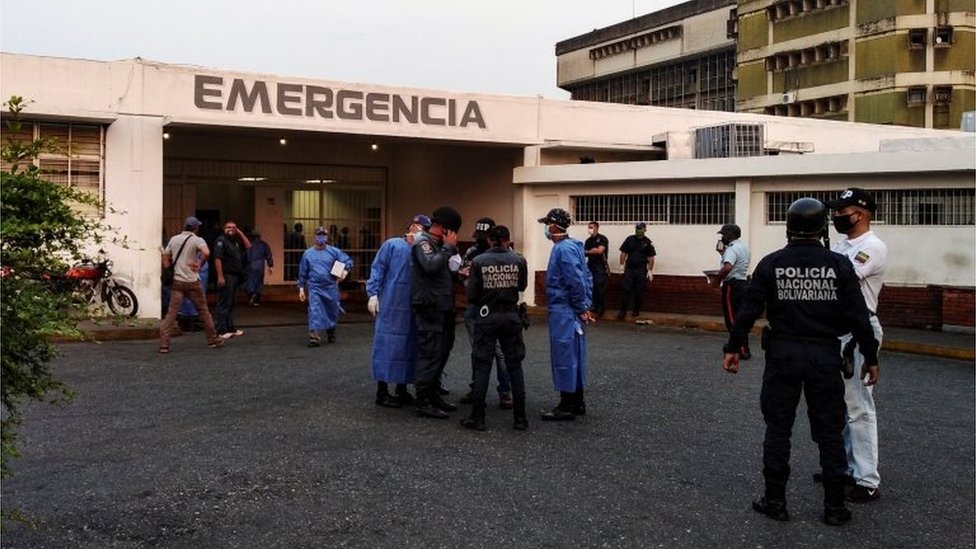 Los heridos fueron trasladados al hospital Dr. Miguel Oraá.