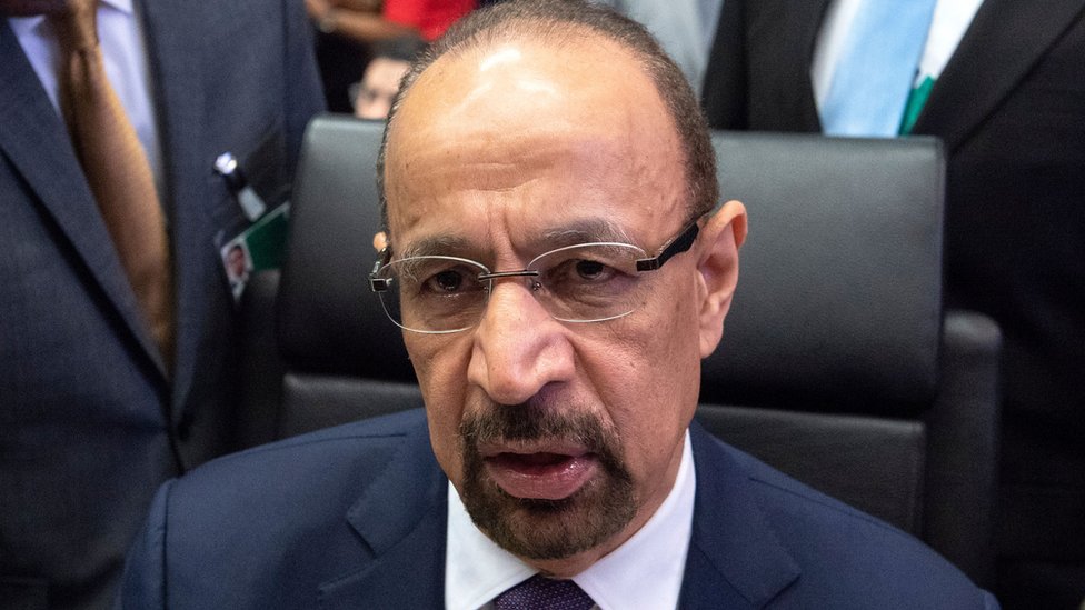 وزير الطاقة السعودي خالد الفالح قال إن الإنتاج والتصدير مستمر