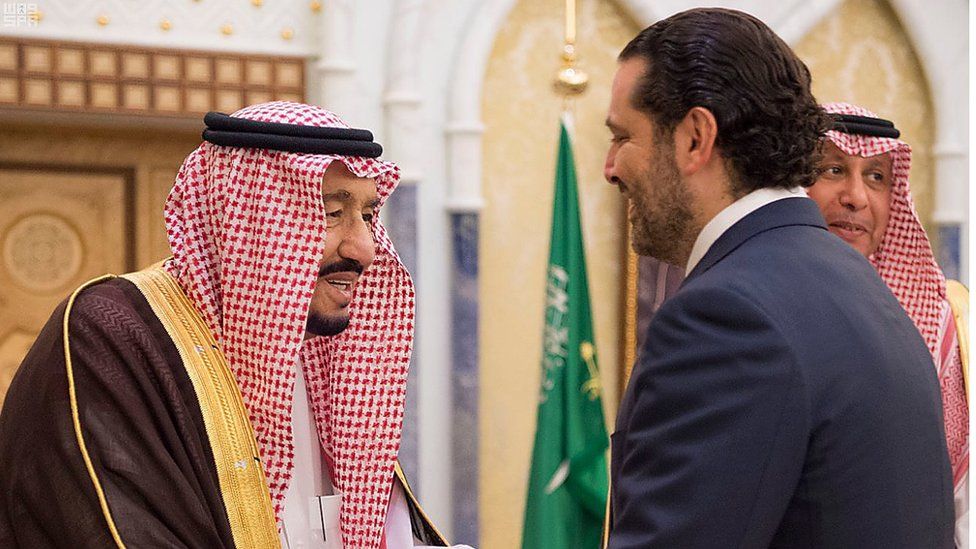 Hariri fue visto el lunes con el rey saudita. Hariri fue visto el lunes con el rey saudita.