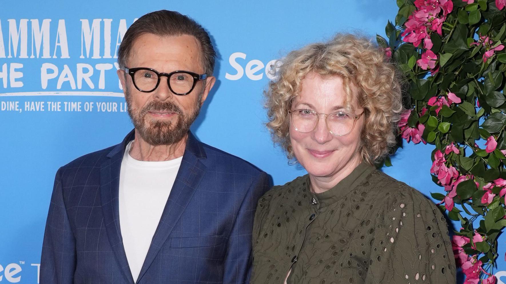 Abba's Björn Ulvaeus married by Sandi Toksvig to Christina Sas