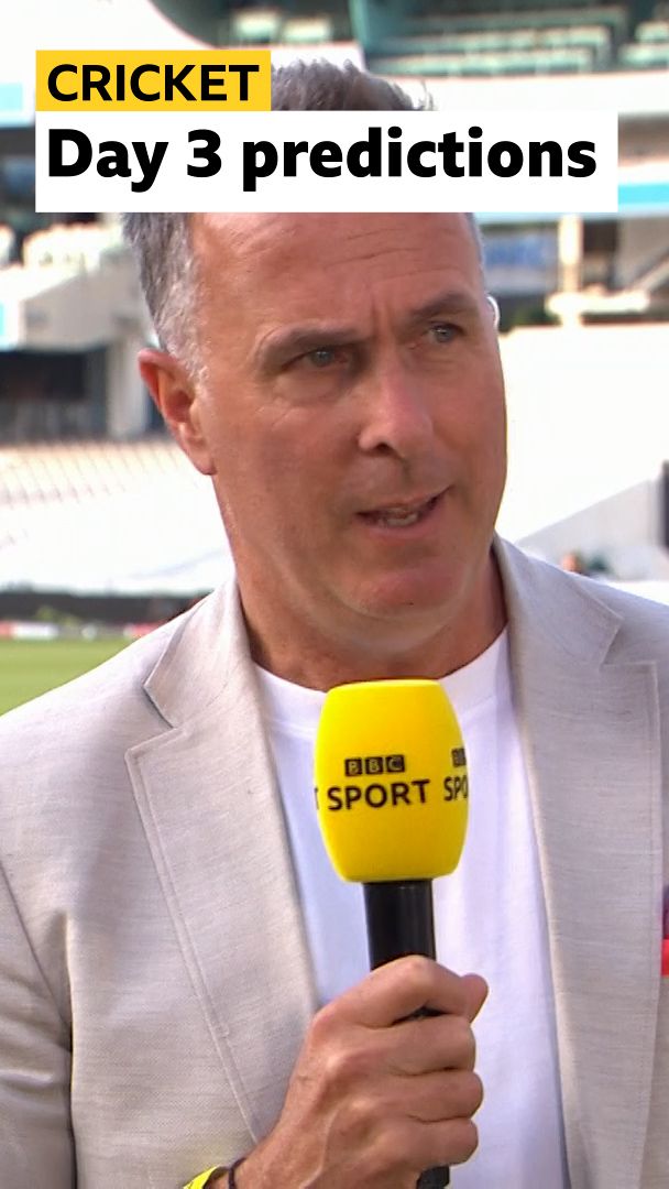 'they just need to keep it simple' what Vaughan and Martin think day three holds
