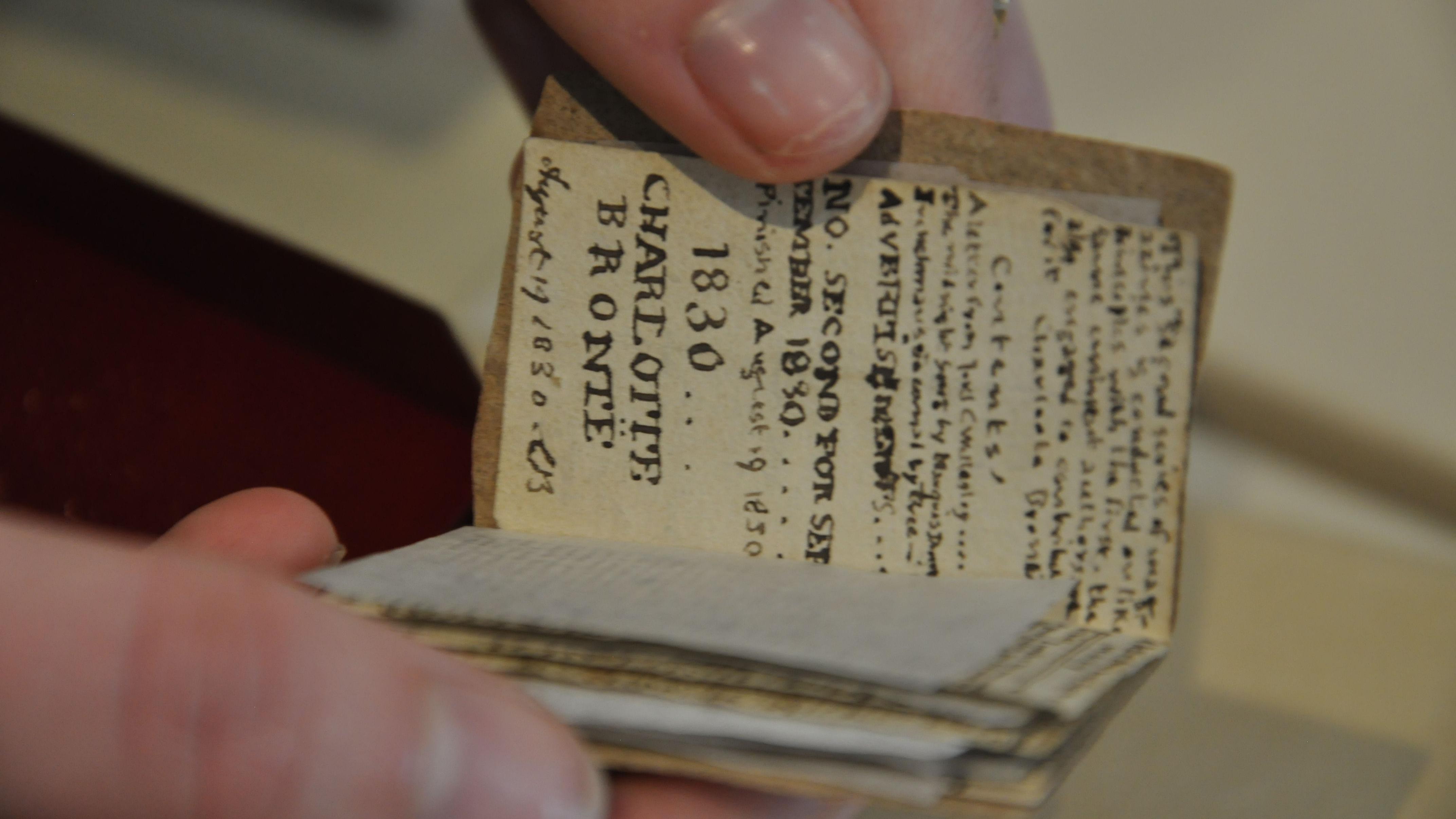 Lost manuscript uncovers Charlotte Bronte's 'raucous' side