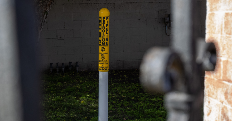 La petrolera AllenCo estaba operando en un barrio residencial de Los Ángeles.