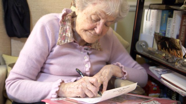Mary has written letters every day for 77 years to her best friend Cathy