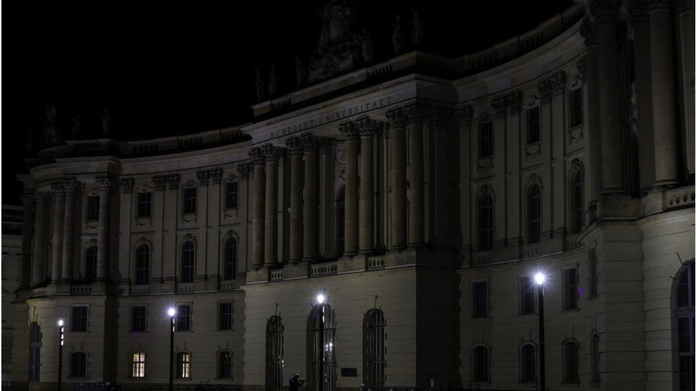 柏林舊宮--夏洛滕堡宮停止照明