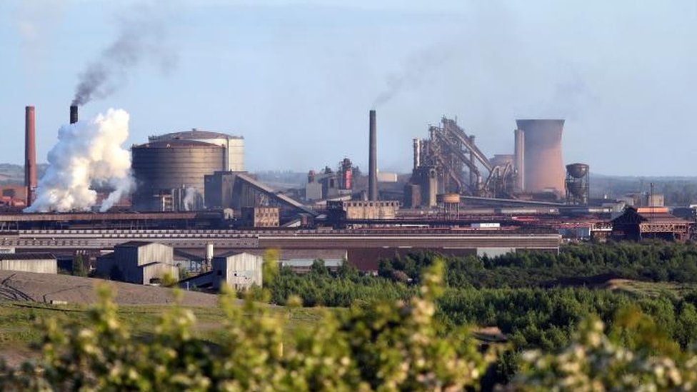 Завод British Steel в Сканторпе