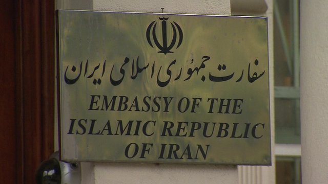 Iran embassy in London