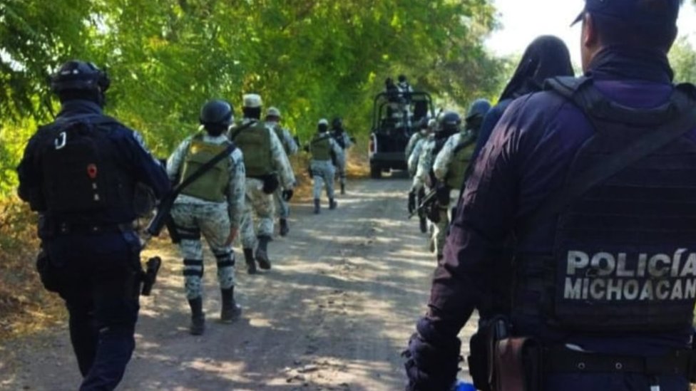 Fuerzas de seguridad en MichoacÃ¡n