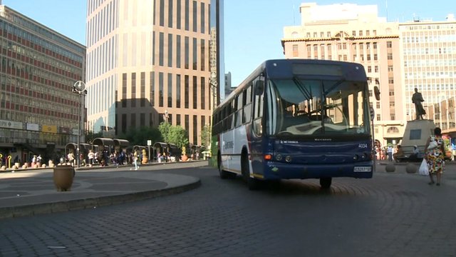Metrobus in Johannesburg