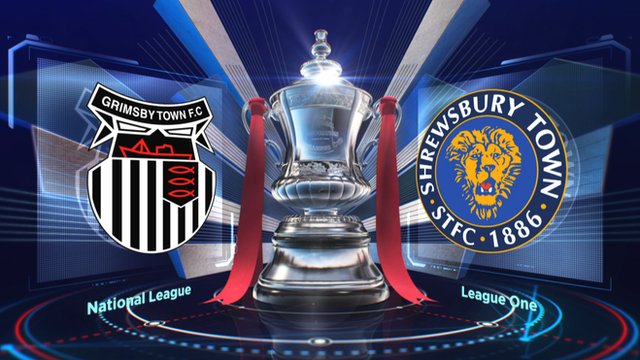 FA Cup: Grimsby 0-0 Shrewsbury highlights