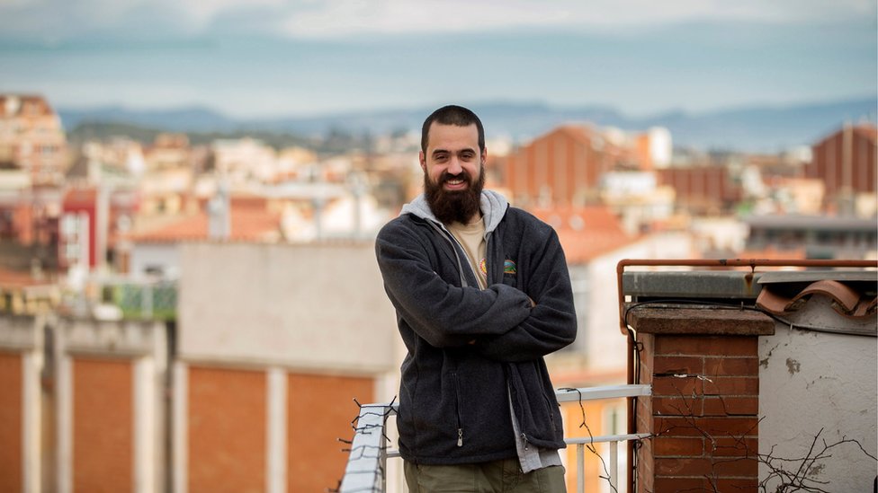 Jaume Vives ha sido nombrado portavoz de Tabarnia ante el interés mediático. Jaume Vives