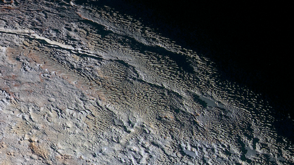 Горы на Плутоне