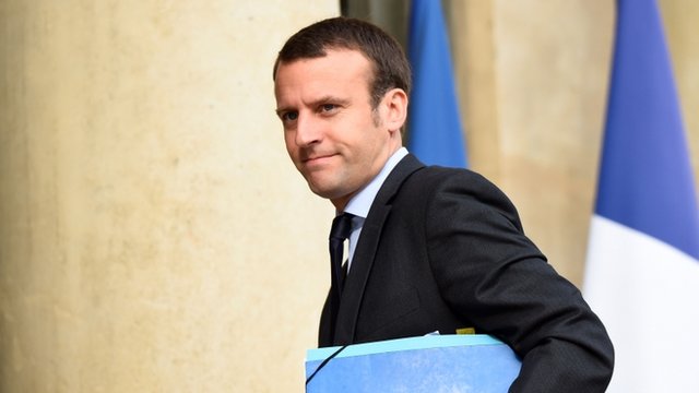 French Economy Minister Emmanuel Macron Resigns Bbc News