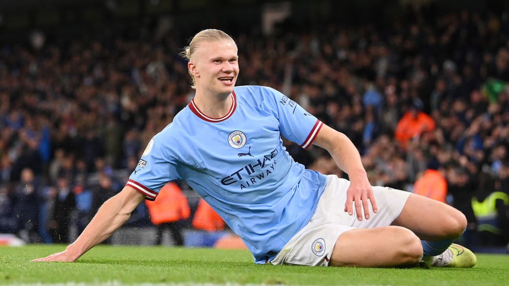 Erling Haaland record: Manchester City striker breaks Premier League record for goals in a...