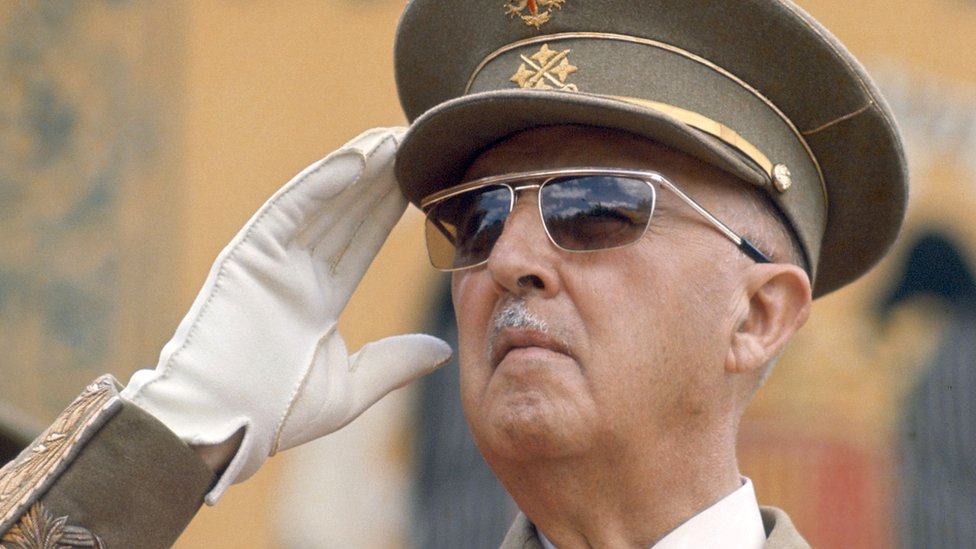 Francisco Franco fotografiado en 1967