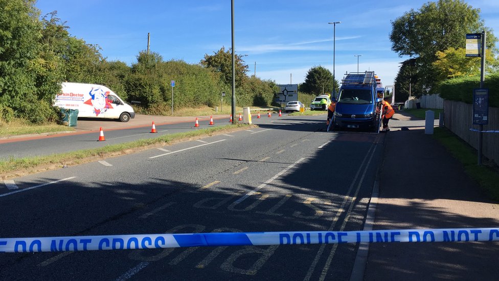 Pedestrian dies after being hit by van in Gloucester BBC News